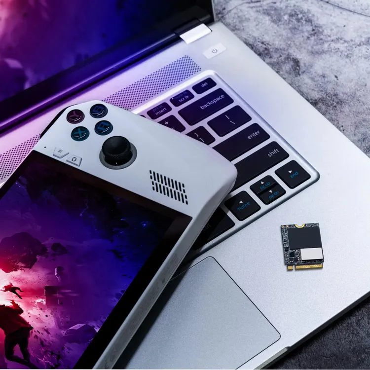 ADATA XPG GAMMIX S55 2TB M.2 2230 — вид сверху, габариты платы