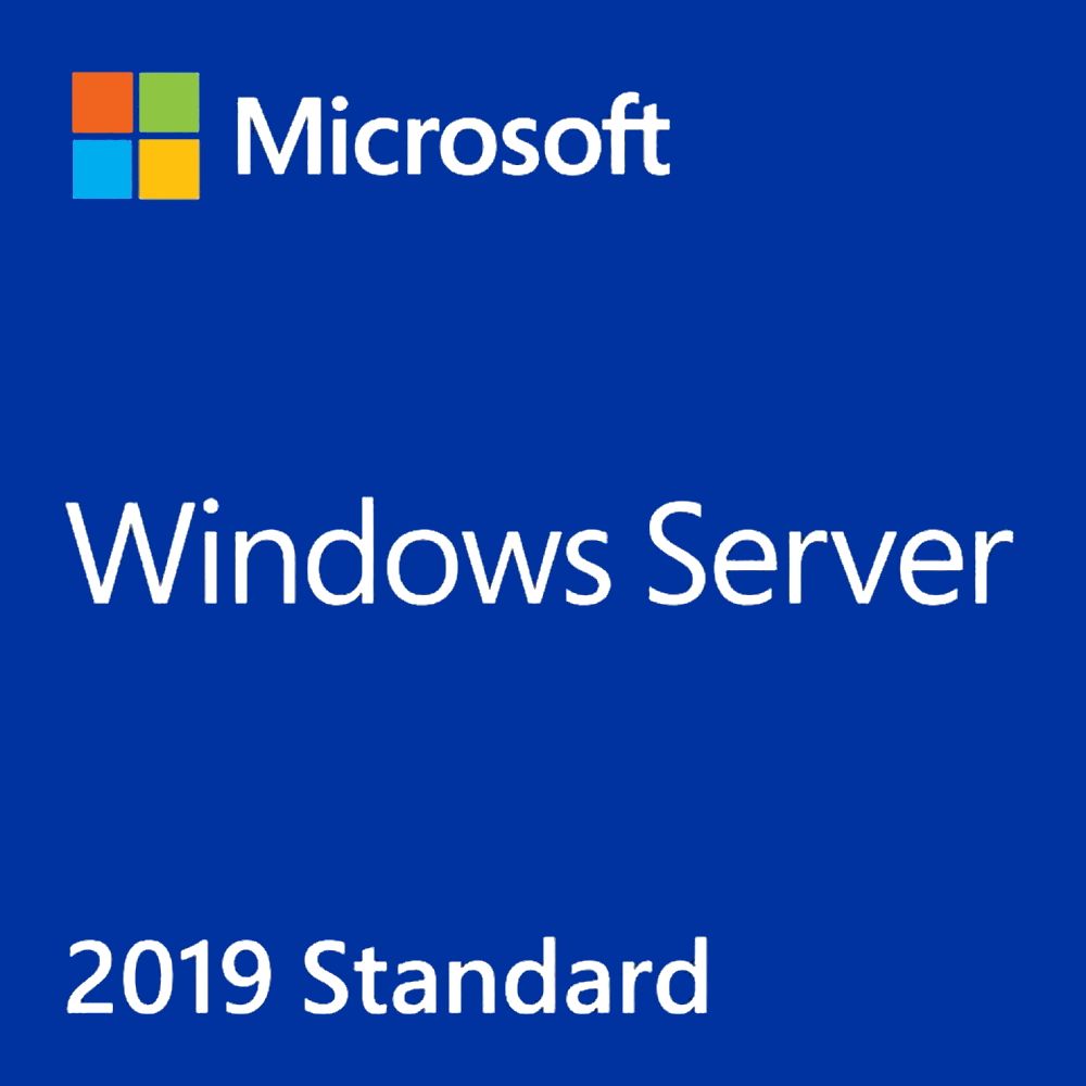 Microsoft Windows Server Standard 2019 — упаковка DVD с COA-сертификатом подлинности