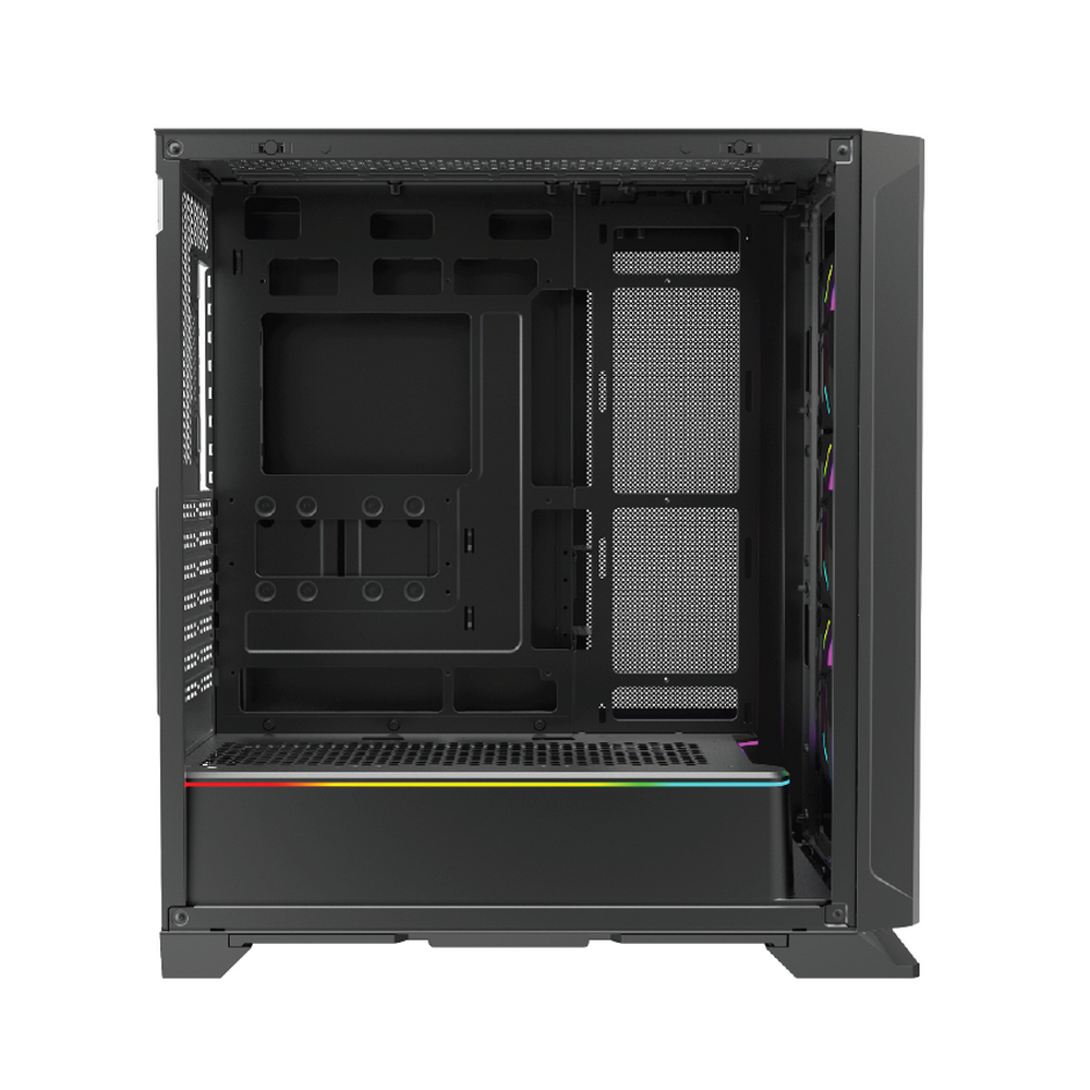 Forza FZ-G901 внутренняя компоновка слоты расширения RGB-подсветка открытая боковая панель