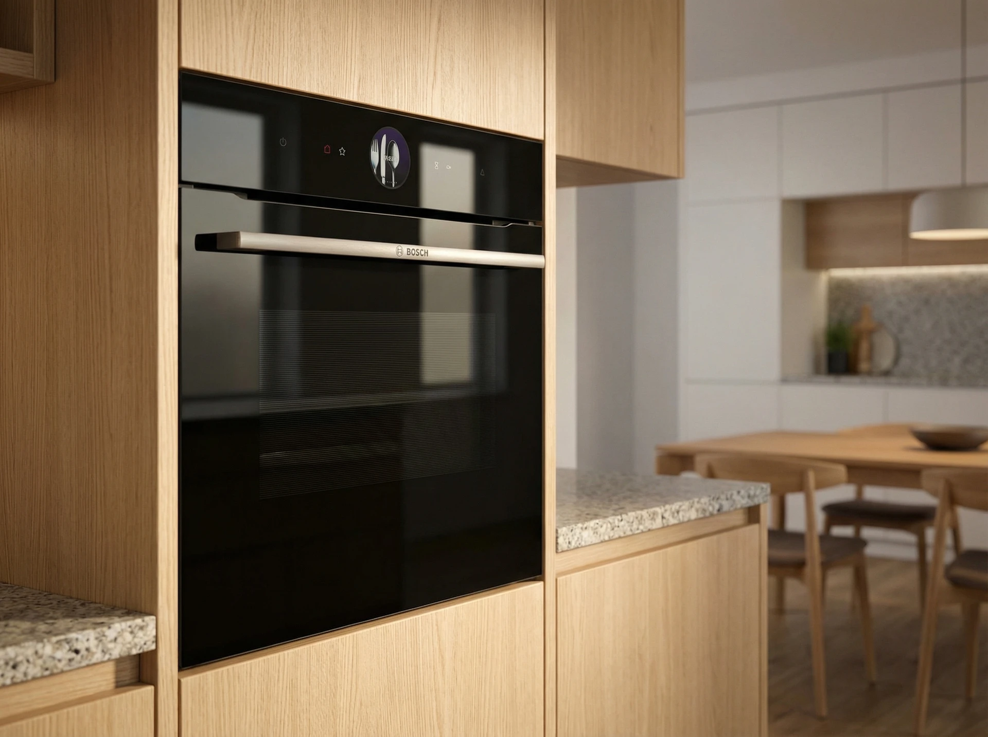 Электрический духовой шкаф Bosch CSG7364B1 - фото в интерьере