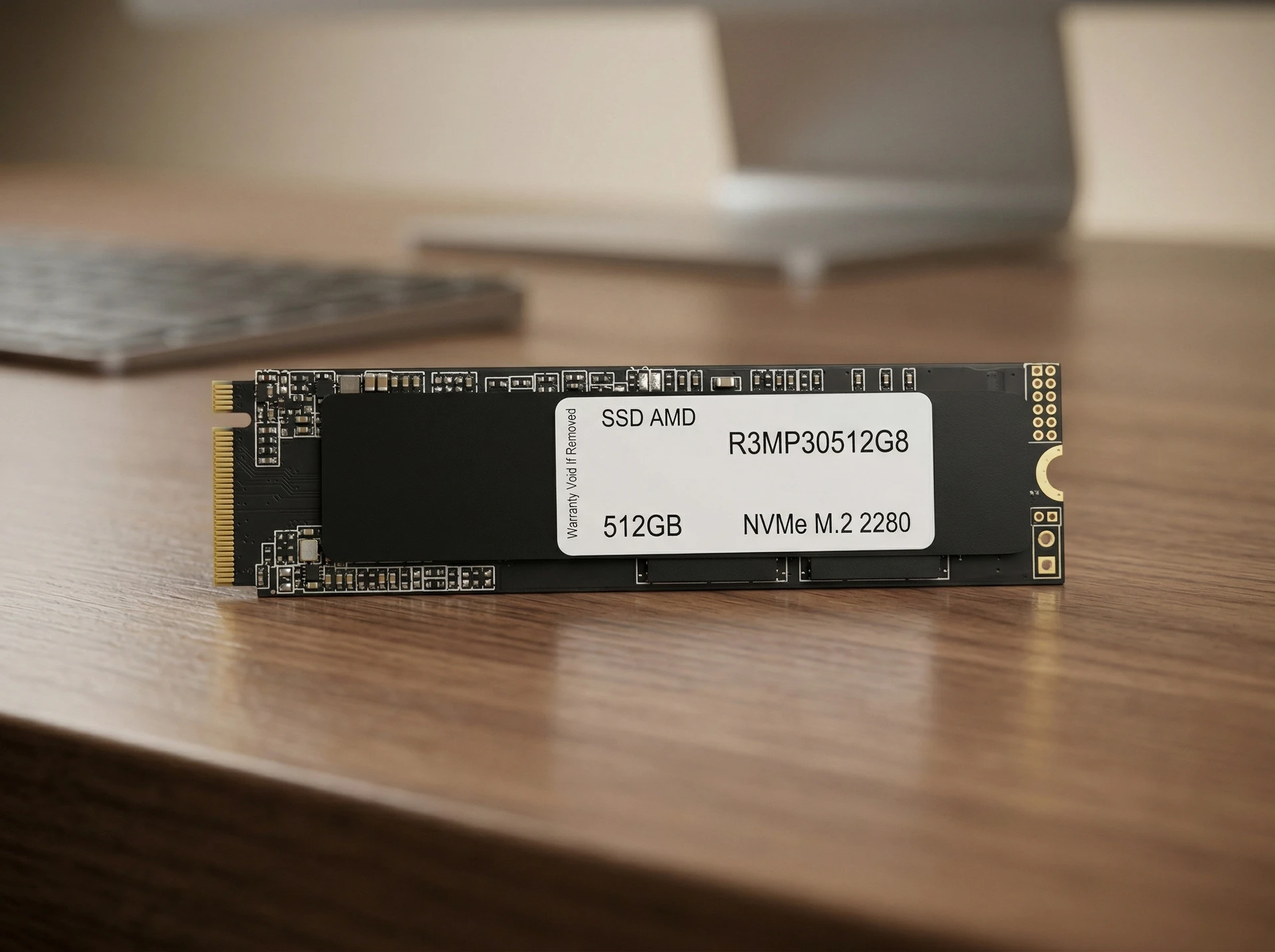 SSD накопитель AMD Radeon R3 512ГБ, M.2 2280, PCIe 3.0 x4, [R3MP30512G8] - фото в интерьере