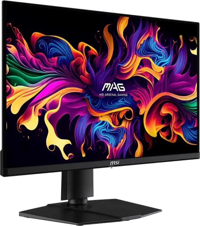 MSI MAG 271QP вид спереди &mdash; яркие цвета на QD-OLED-панели 280 Гц
