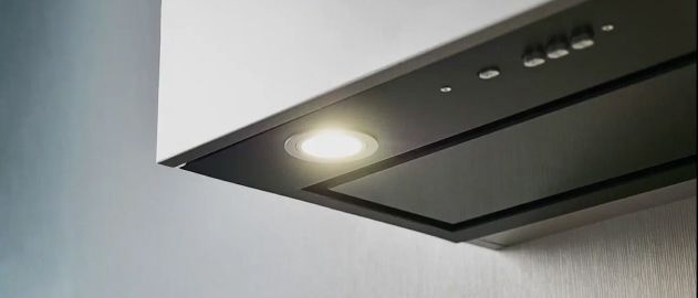 Elikor Cube 60P-1000 черный жировой фильтр подсветка вид снизу
