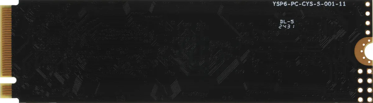AMD Radeon R3 480ГБ — разъём M.2 2280 и контакты PCIe 3.0
