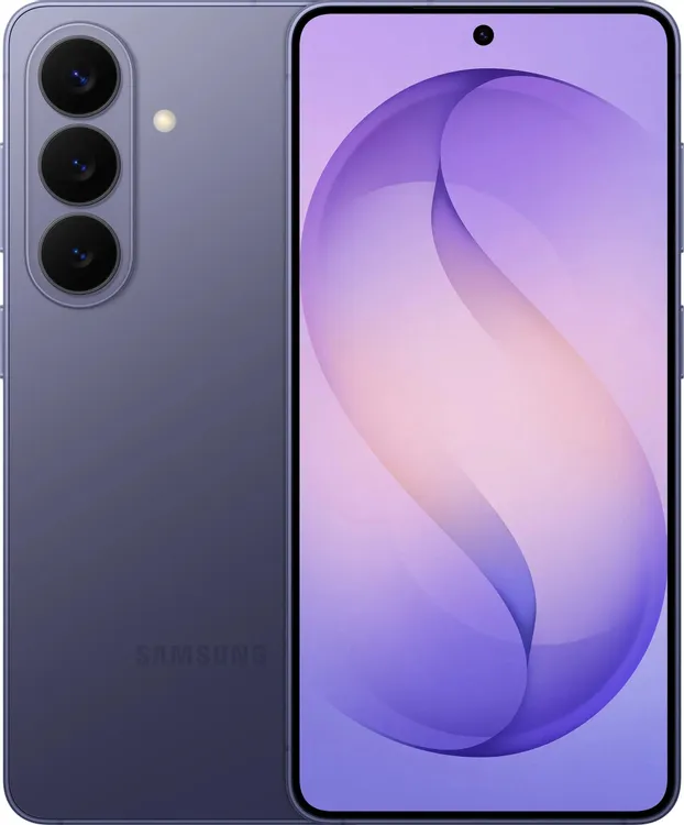 Samsung Galaxy S26 12/256GB фиолетовый — вид спереди и сзади