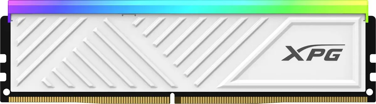 ADATA Spectrix AX4U360032G18I-SWHD35G белый радиатор RGB-подсветка вид спереди