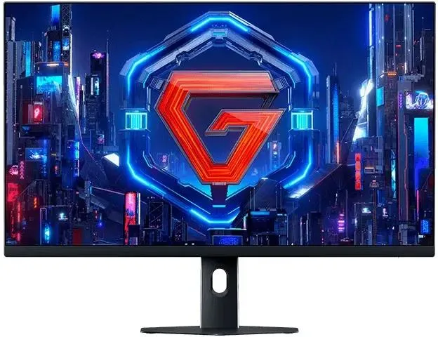 Xiaomi Mini LED Gaming Monitor G Pro 27Qi 2026 демонстрация цветопередачи яркое HDR-изображение городской пейзаж