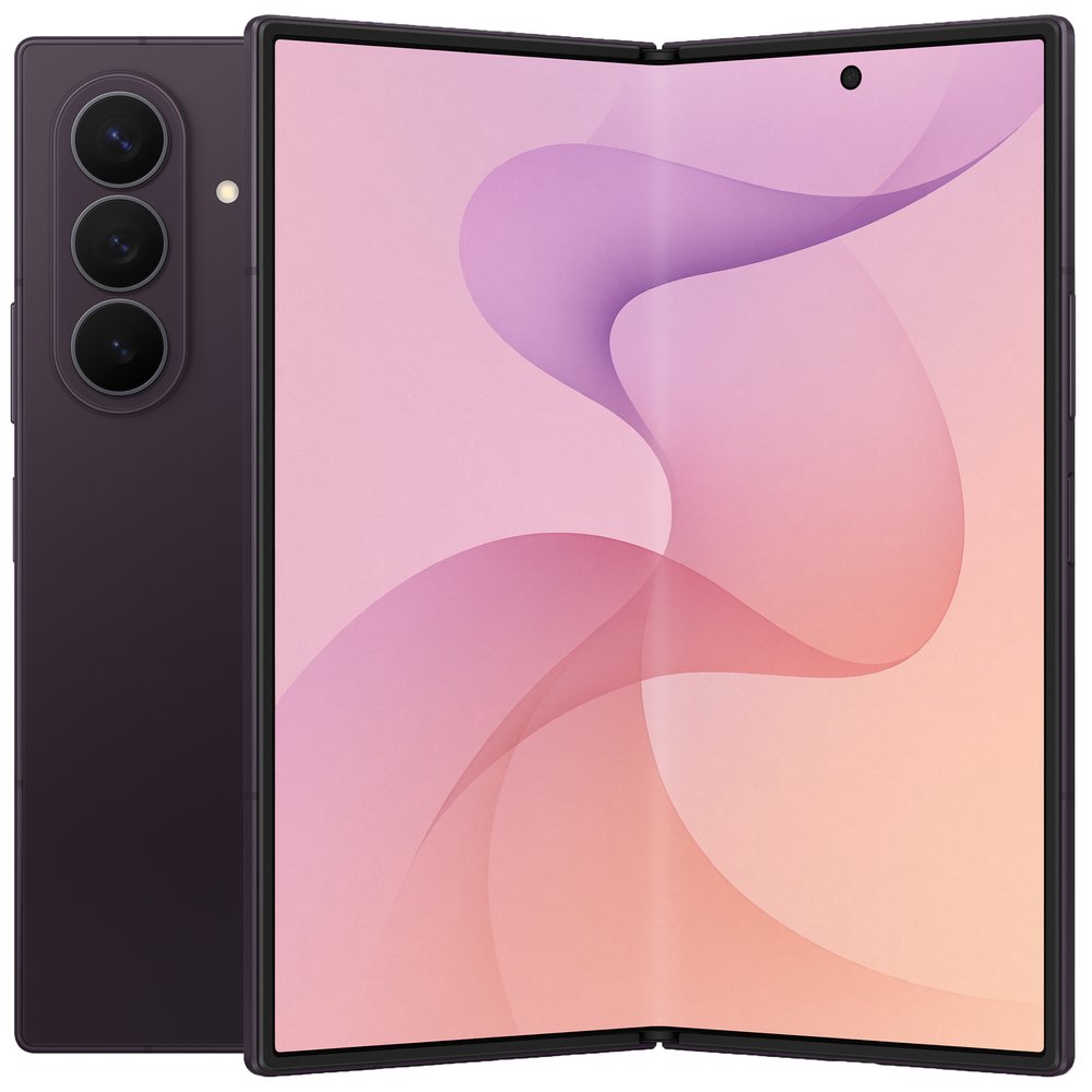Samsung Galaxy Z Fold8 Ultra фиолетовый — вид спереди, внутренний экран 8 дюймов