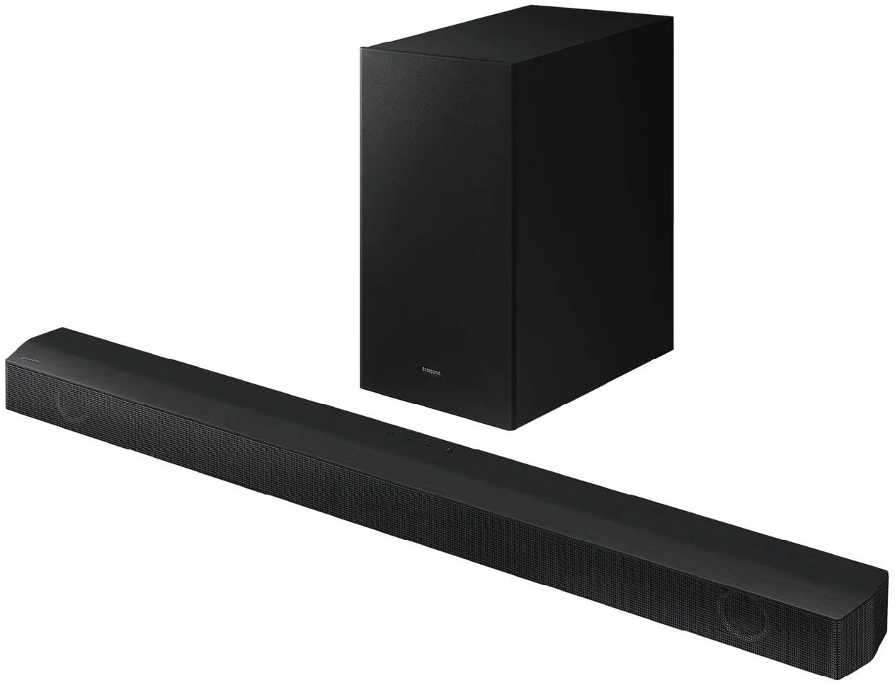 Samsung HW-B550 EN саундбар с беспроводным сабвуфером &mdash; комплект 2.1, чёрный матовый корпус