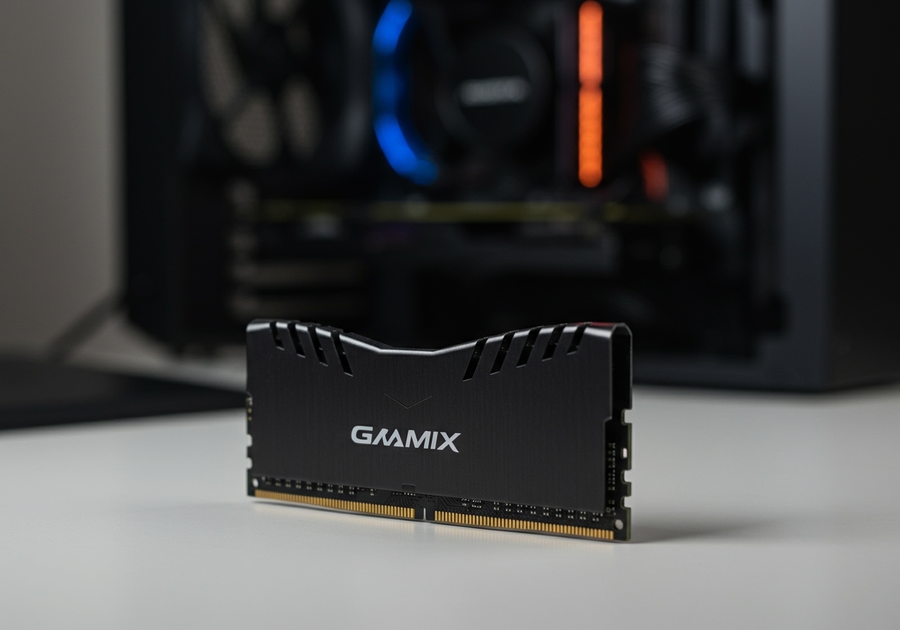 Оперативная память ADATA Gammix AX4U36008G18I-SB10, DDR4 1х 8ГБ 3600 МГц, DIMM, RTL - общий вид