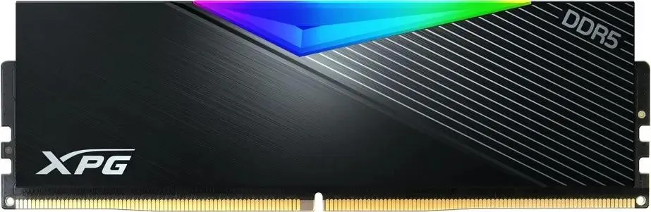ADATA Lancer DDR5 64 ГБ два модуля в сборе, установка в DIMM-слоты
