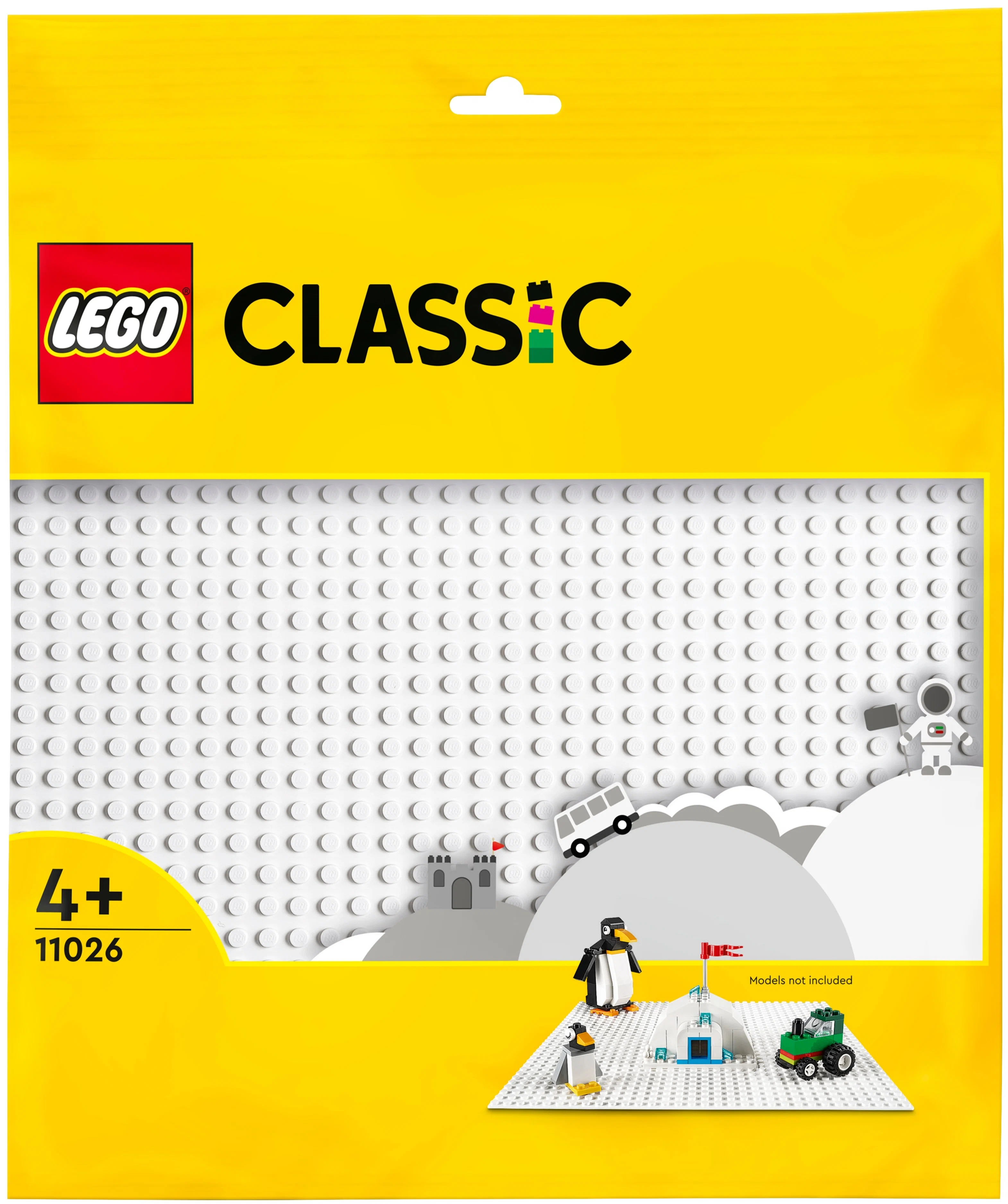 Lego Classic Конструктор Lego Classic Белая базовая пластина 25х25 см 11026