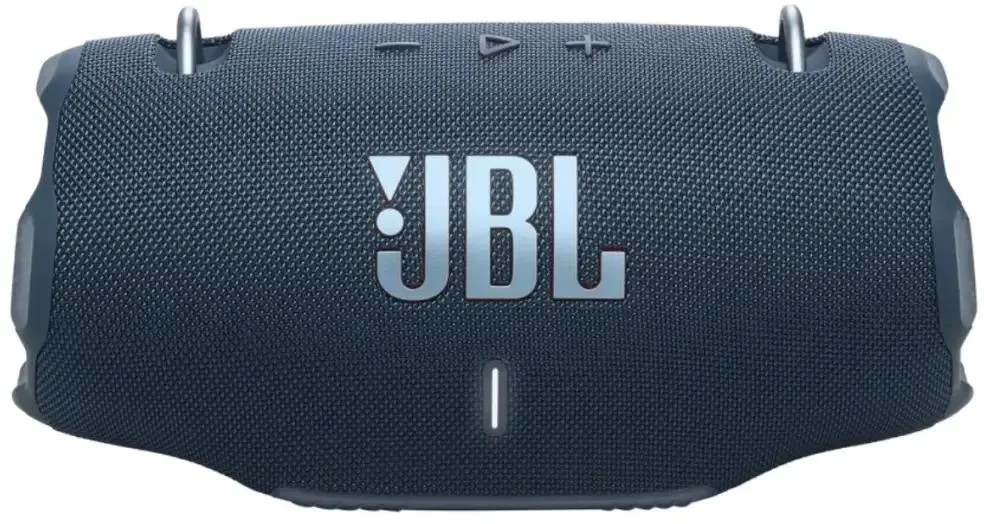 JBL Xtreme 4 Blue вид сверху — кнопки управления и индикатор состояния