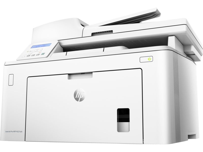 HP LaserJet Pro MFP M227sdn, Hero, Left facing, no output
