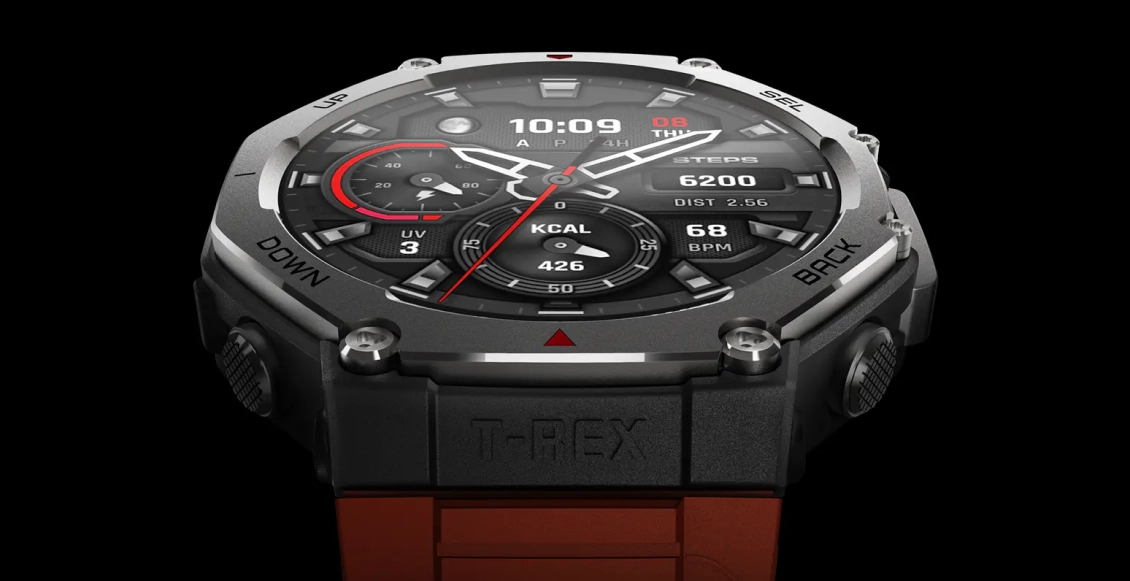 Умные часы Xiaomi Amazfit T-Rex 3 чёрный - 1