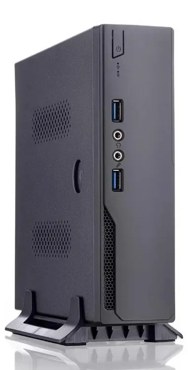 FoxLine FL-103 SFF корпус Mini-ITX чёрный общий вид