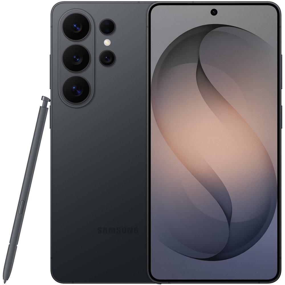 Samsung Galaxy S26 Ultra 16/1TB черный экран Dynamic AMOLED 2X 6.9 дюйма вид спереди
