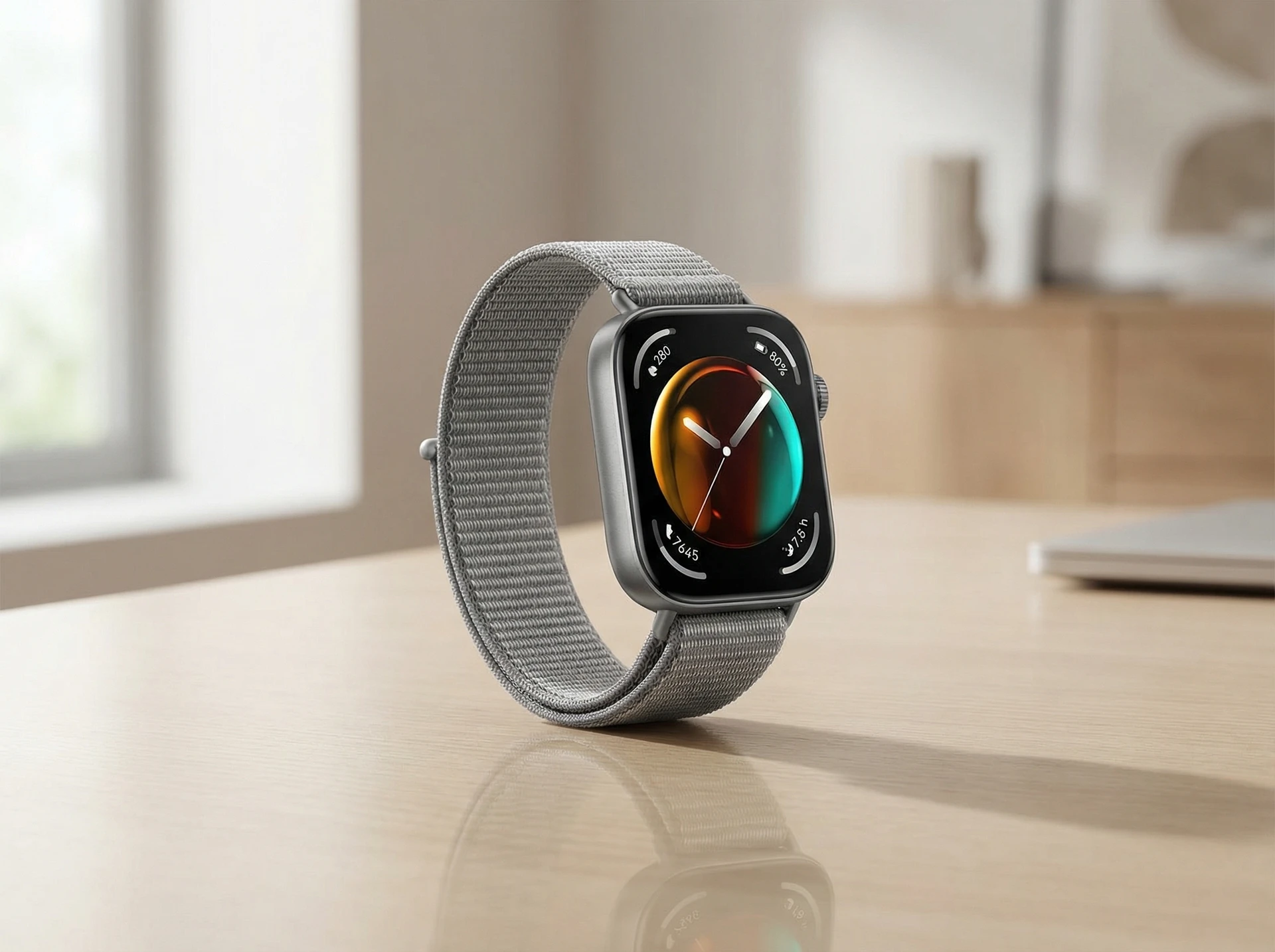 Смарт-часы Huawei Watch Fit 3 Solo-B19T серый [55020cdu] - фото в интерьере