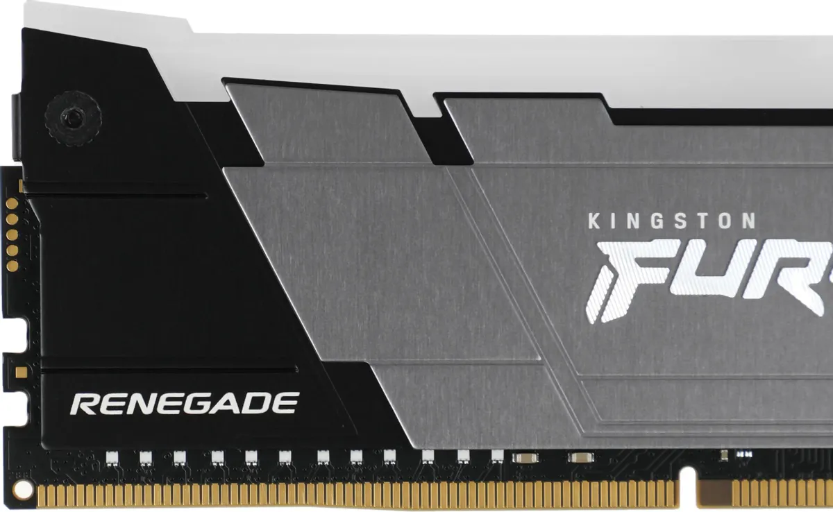 Kingston Fury KF436C18RB2A/32 DDR4 32ГБ установка в слот DIMM материнской платы