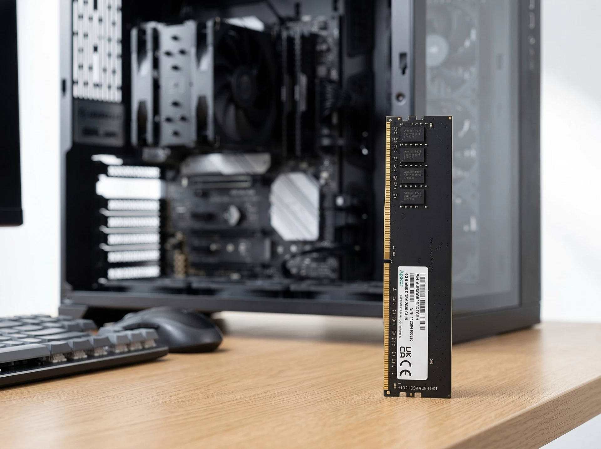 Оперативная память Apacer EL.04G2V.KNH, DDR4 1х 4ГБ 2666 МГц, DIMM, RTL - фото в интерьере