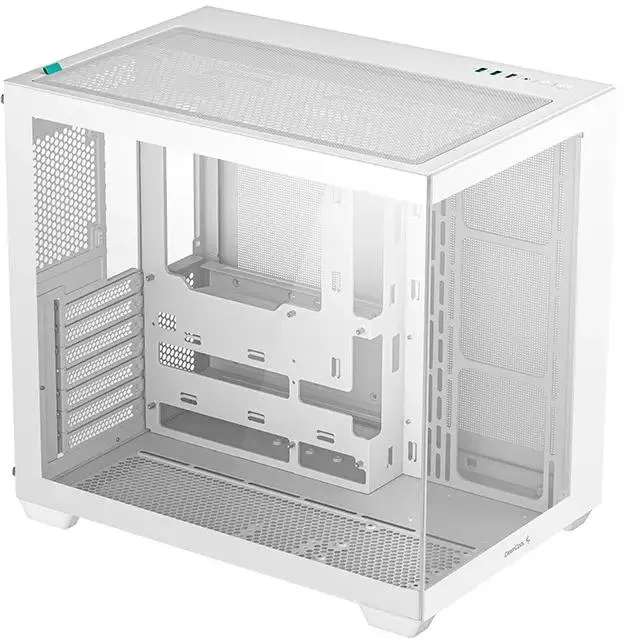 DeepCool CG530 белый внутренняя компоновка ATX скрытый блок питания материнская плата