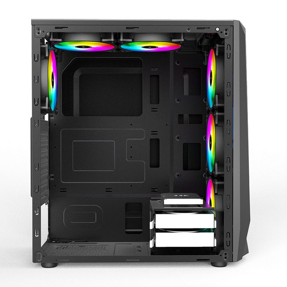Alseye Reactor-B внутреннее пространство RGB-вентиляторы отсеки для накопителей и кабель-менеджмент