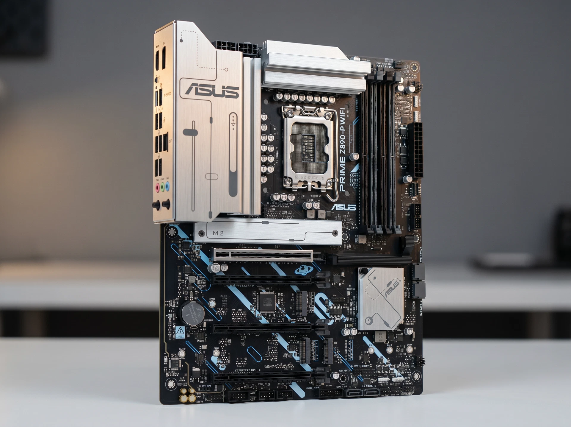 Материнская плата Asus Prime Z890-p Wifi, Socket LGA 1851, Intel Z890, ATX, RTL [90MB1I70-M0EAY0] - фото в интерьере