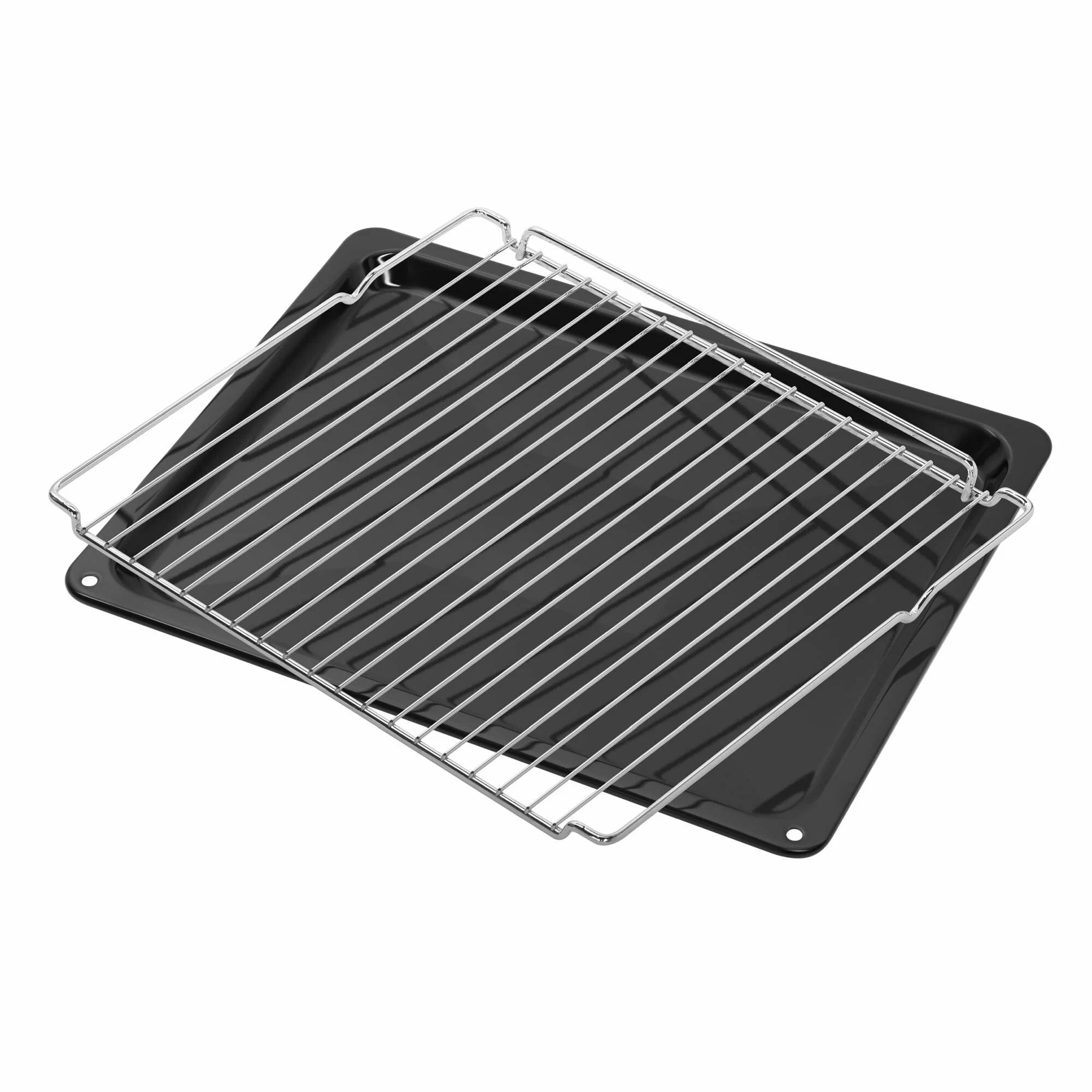 Meferi Light MEO606BK встраиваемый духовой шкаф чёрный корпус комплектация решётка и противень