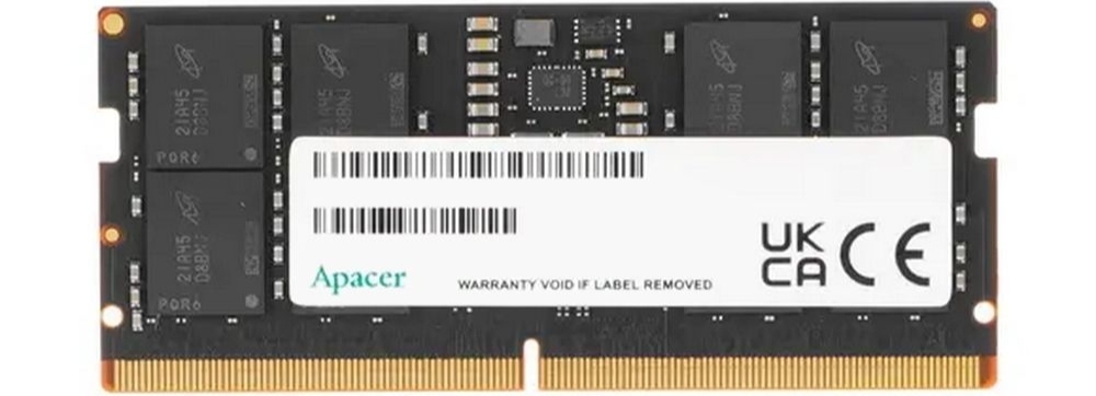 Apacer FS.32G2A.PTH DDR5 32ГБ SODIMM — модуль памяти вид спереди
