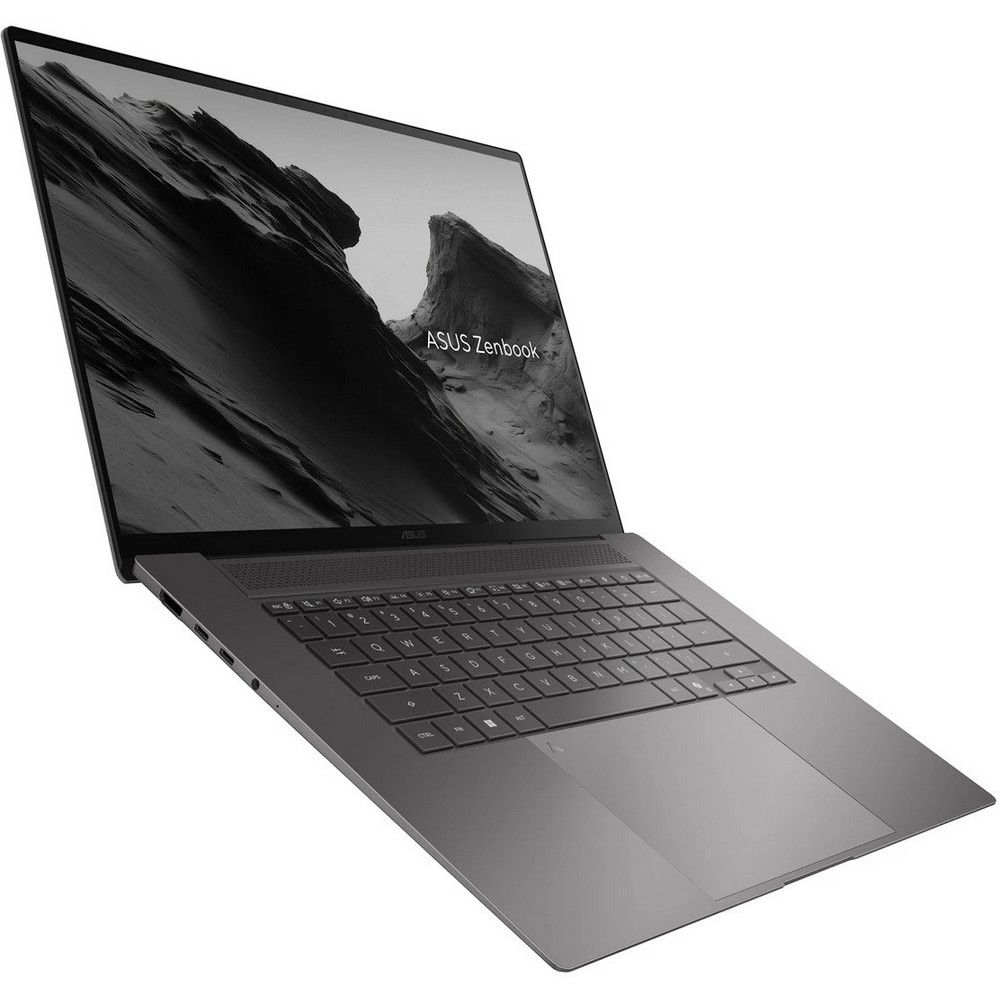 ASUS Zenbook S16 UM5606GA алюминиевый корпус вид сбоку толщина 12.9 мм