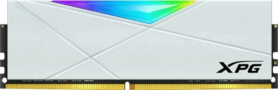 ADATA Spectrix AX4U320016G16A-SW50 белый радиатор RGB-подсветка крупным планом