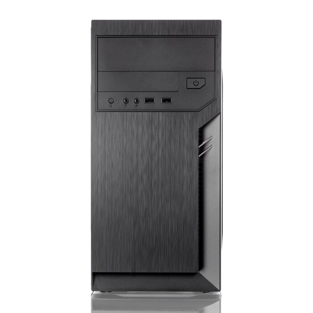 Foxline FL-702 передняя панель кнопка питания USB-разъёмы аудиовыход вентиляционные отверстия