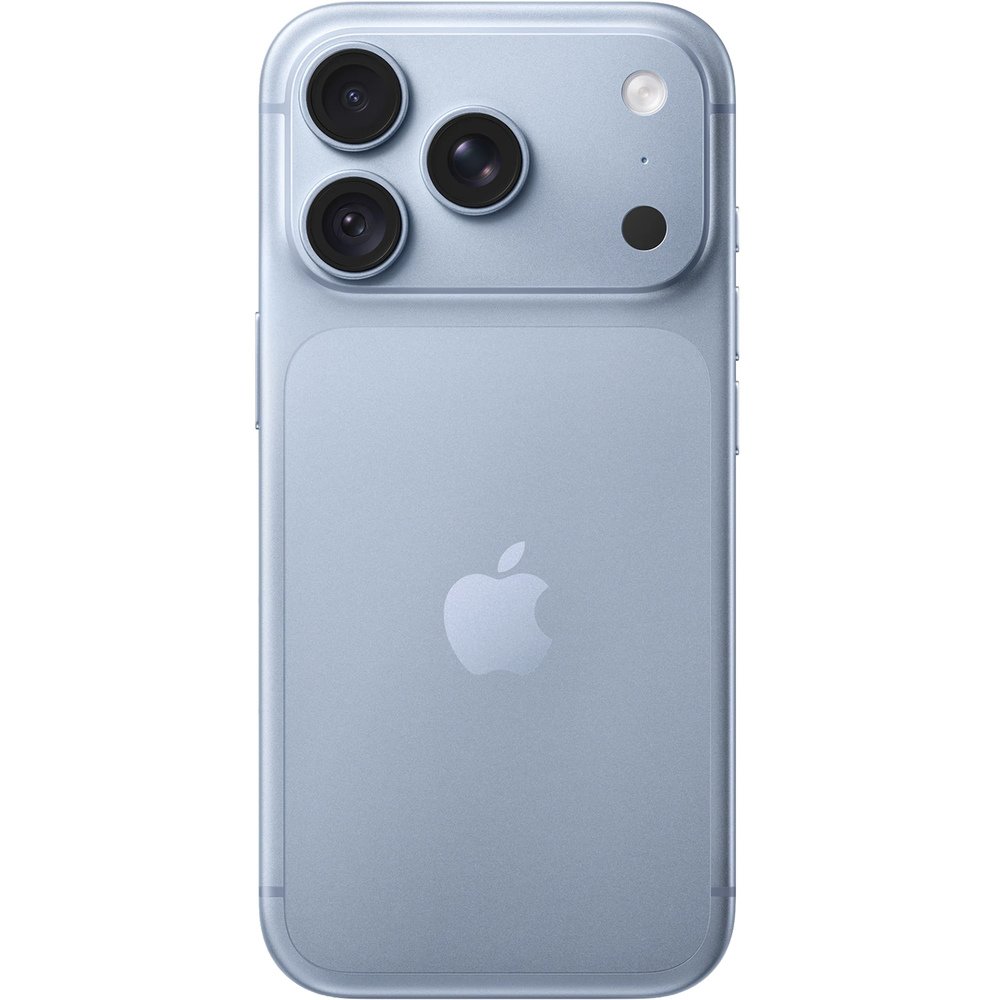 Apple iPhone 18 Pro задняя панель &mdash; тройная система камер 48 Мп, стекло Ceramic Shield, цвет Glacier