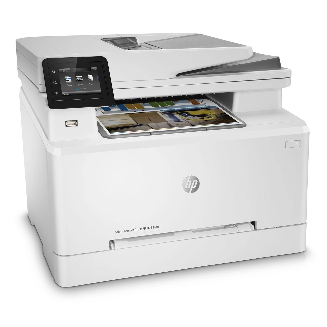 Лазерное МФУ (цветное) HP Color LaserJet Pro M283fdn 7KW74A фото 2
