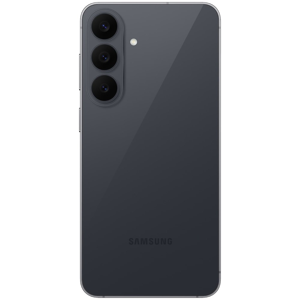 Samsung Galaxy S26 FE вид сзади и сбоку корпус стекло алюминий черный