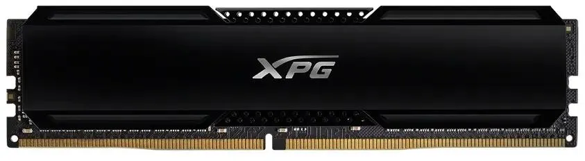 ADATA Gammix AX4U360016G18I-CBK20 радиатор черный алюминиевый вид сбоку