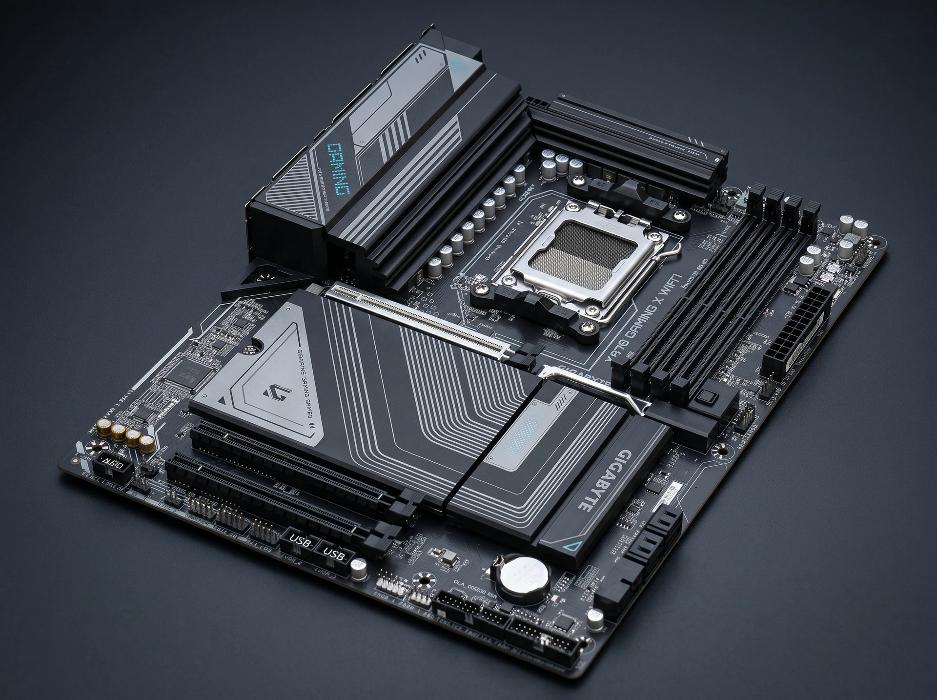 Материнская плата Gigabyte X870 Gaming X Wifi7, Socket AM5, AMD X870, ATX, RTL - фото в интерьере