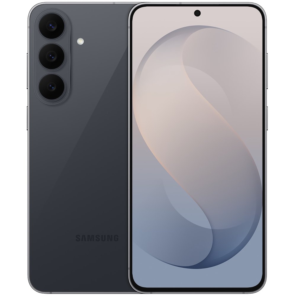 Samsung Galaxy S26 FE 8/256GB черный вид спереди Dynamic AMOLED 2X 6.7 дюйма