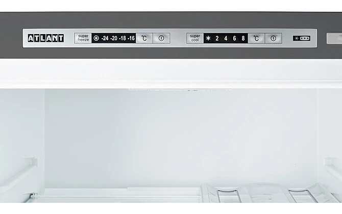Atlant XM 6621-109 сенсорная панель управления с дисплеем температуры и логотипом ATLANT