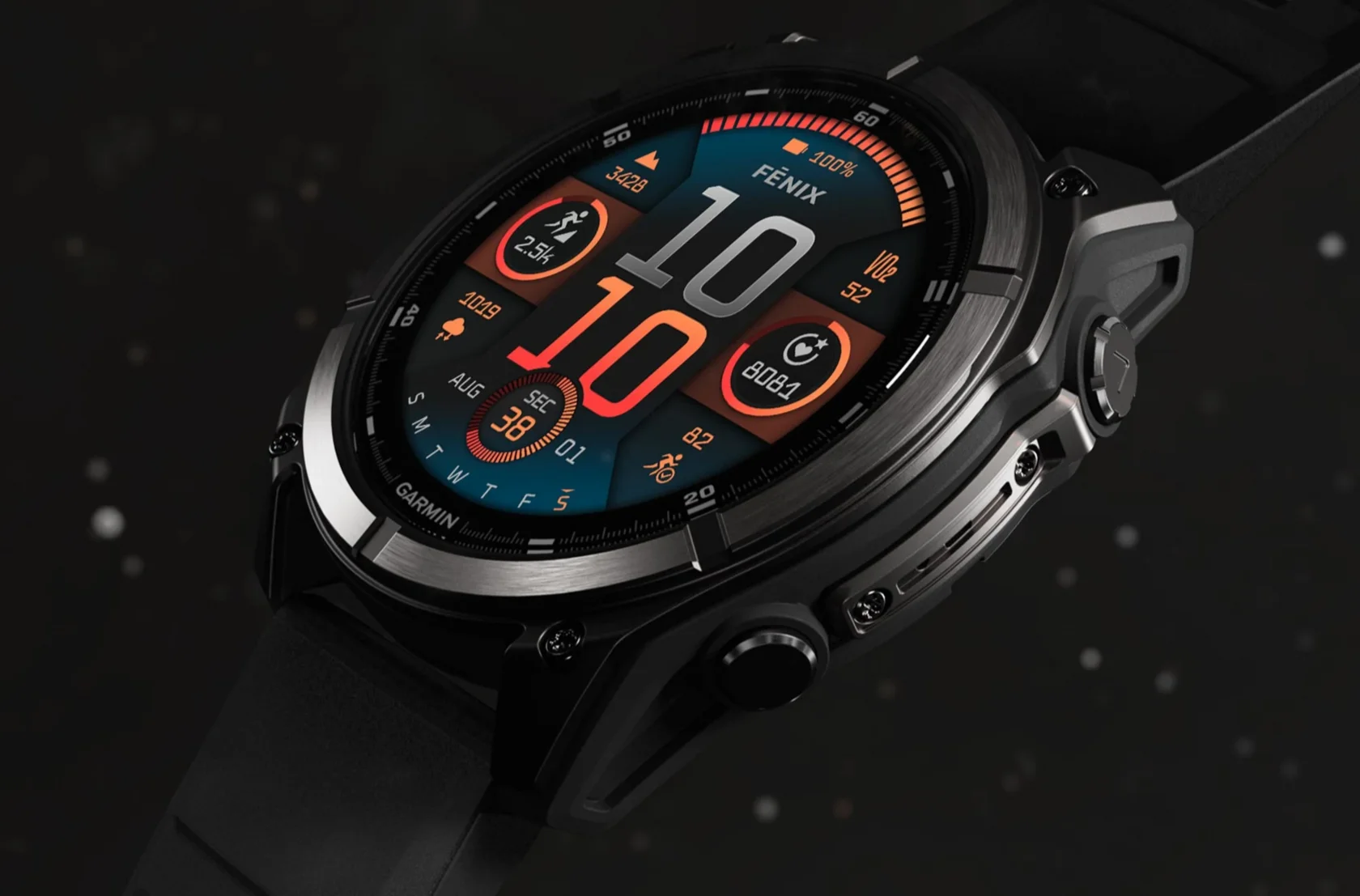 крупный план часов garmin fenix 8