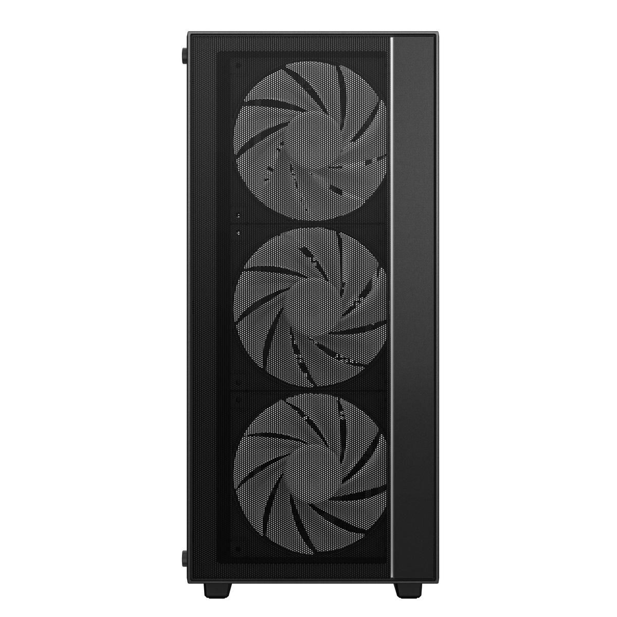 DeepCool MATREXX 55 MESH V4 фронтальная панель с металлической сеткой и тремя вентиляторами 140 мм