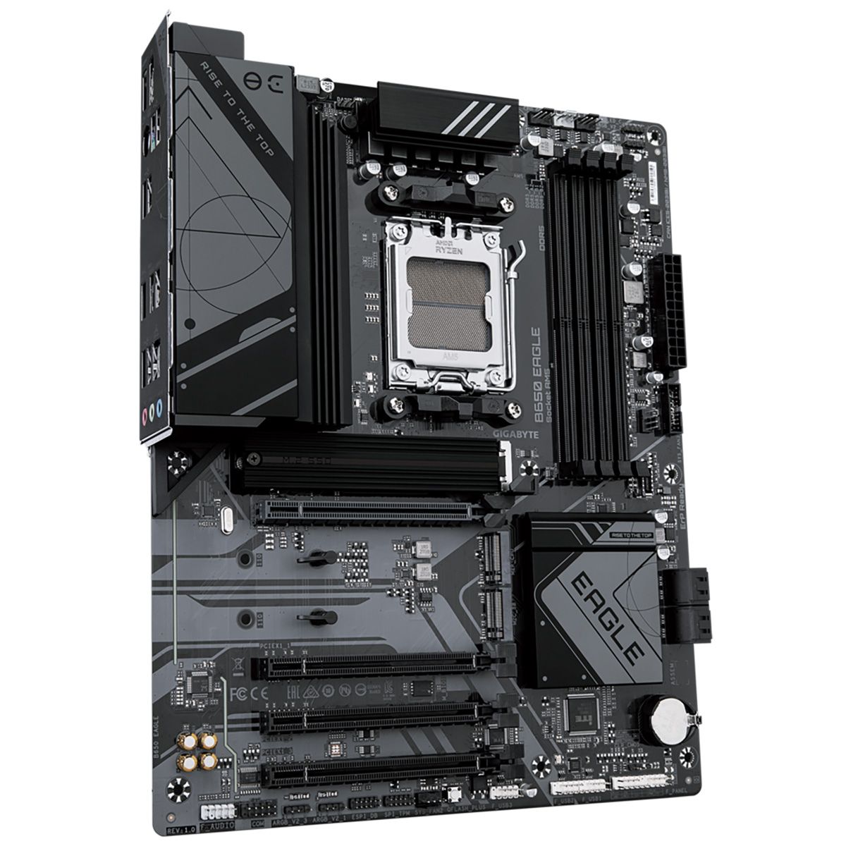 GIGABYTE B650 Eagle задняя панель разъёмы USB HDMI DisplayPort AM5