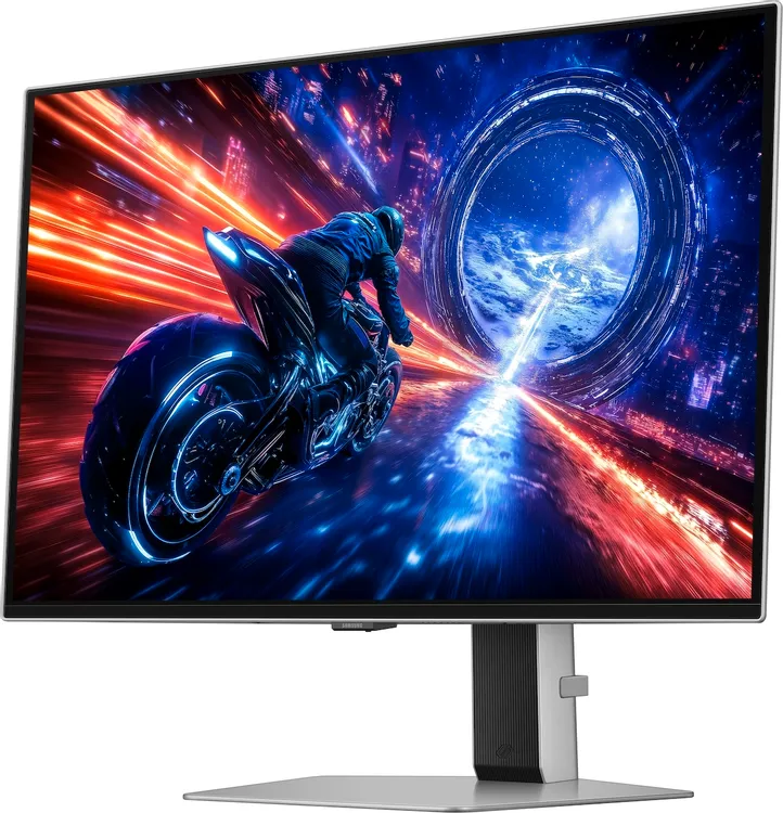 Samsung Odyssey OLED G6 &mdash; тонкий профиль корпуса, минималистичный дизайн подставки
