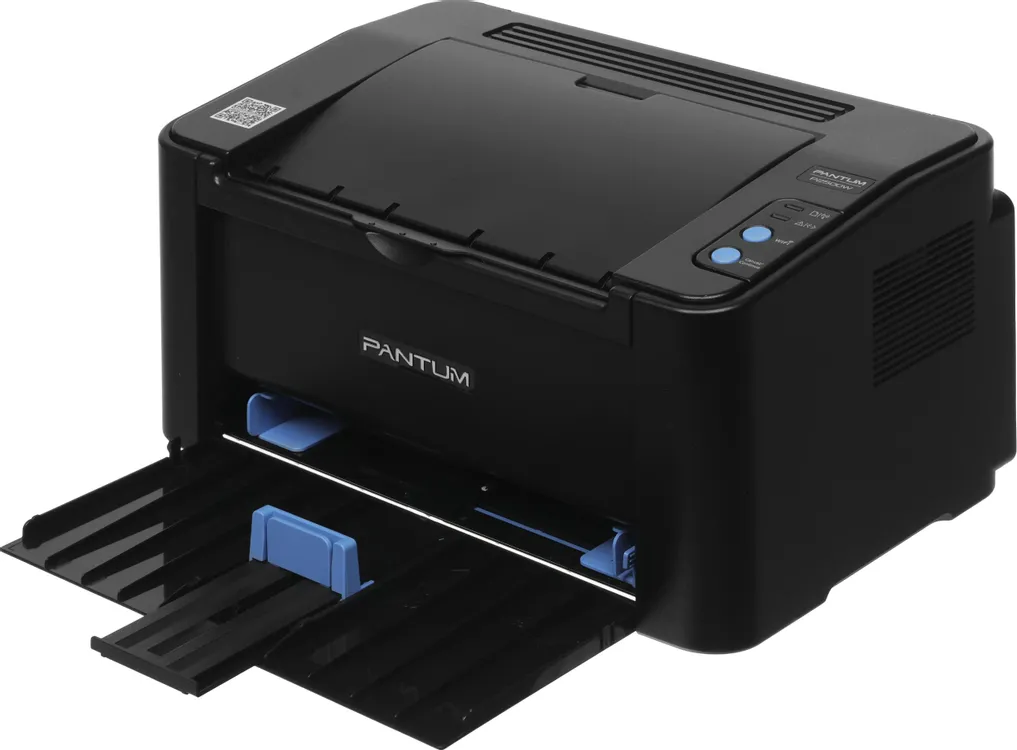 Pantum P2500W открытый выходной лоток с синими направляющими для печатной продукции