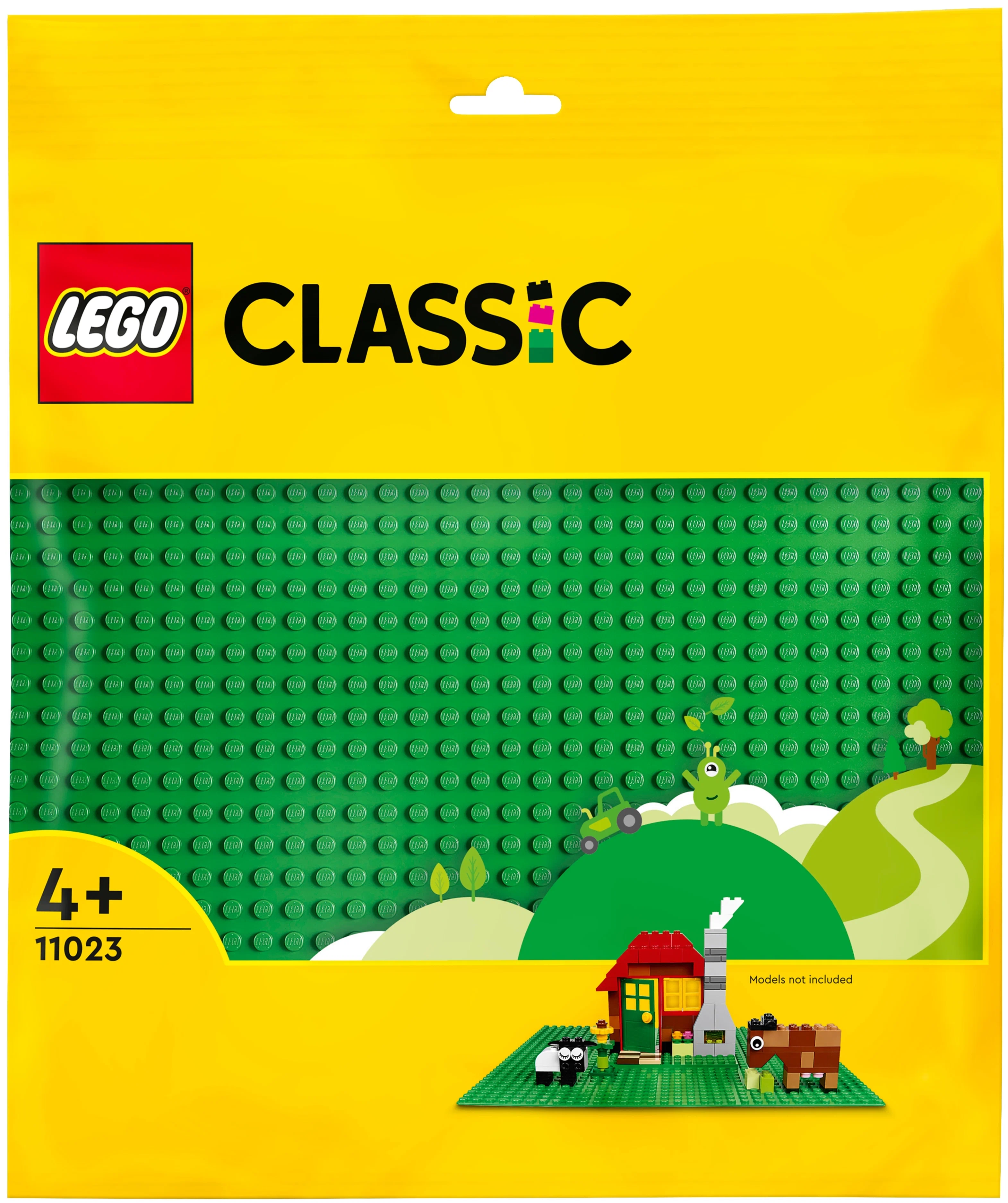 Детали LEGO Classic 11023 Зелёная базовая пластина, 11023 дет.