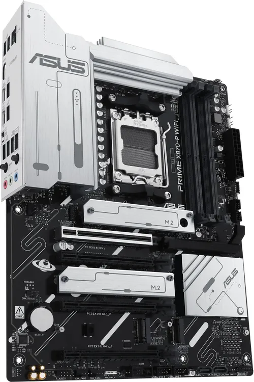 ASUS Prime X870-P WiFi слоты M.2 и зона VRM материнская плата AM5